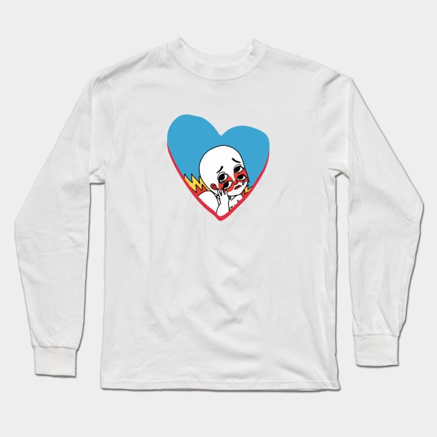 Heart Tears Long Sleeve T-Shirt by TheNfile